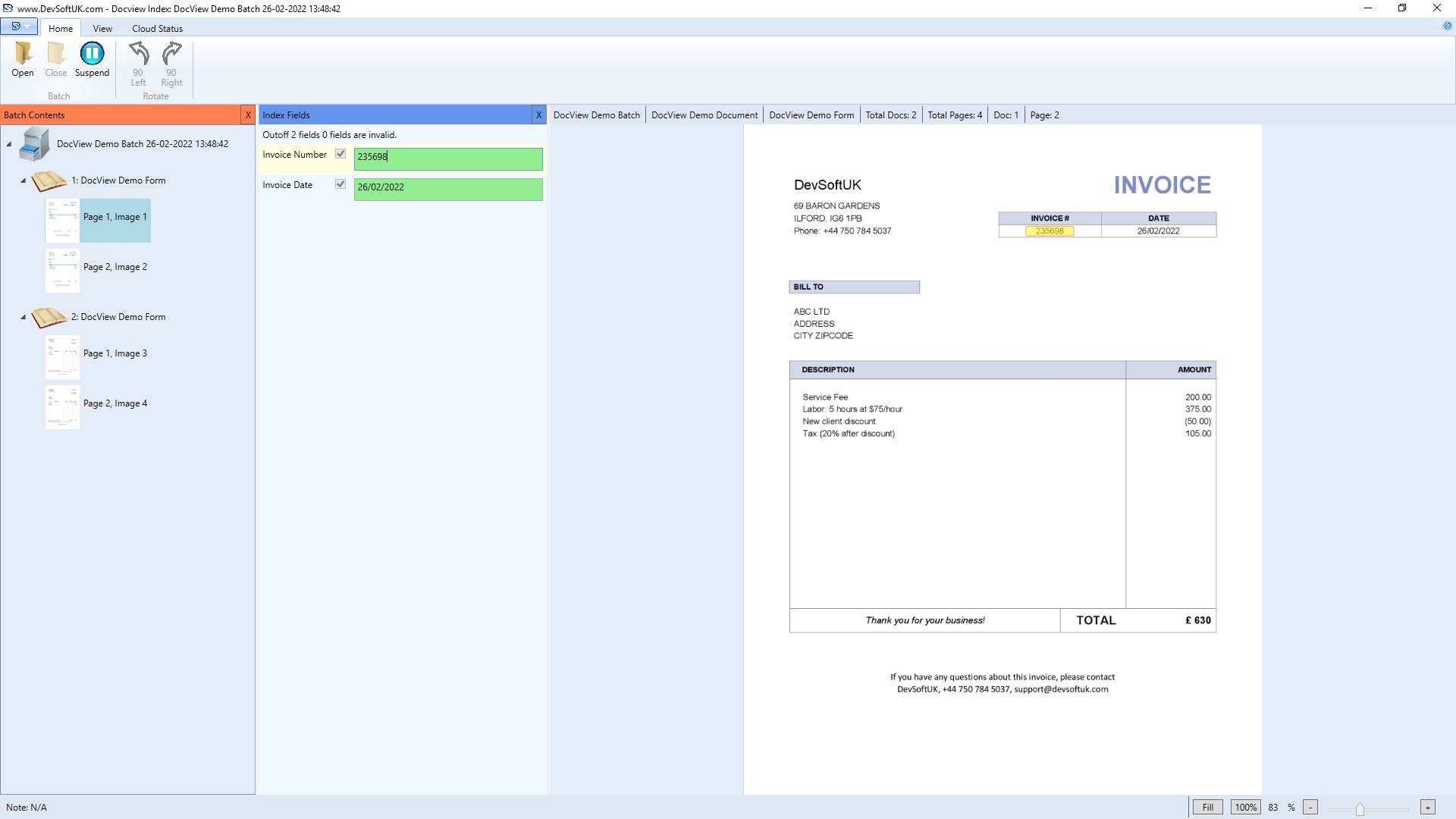 Input Config