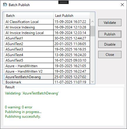 Admin Setup