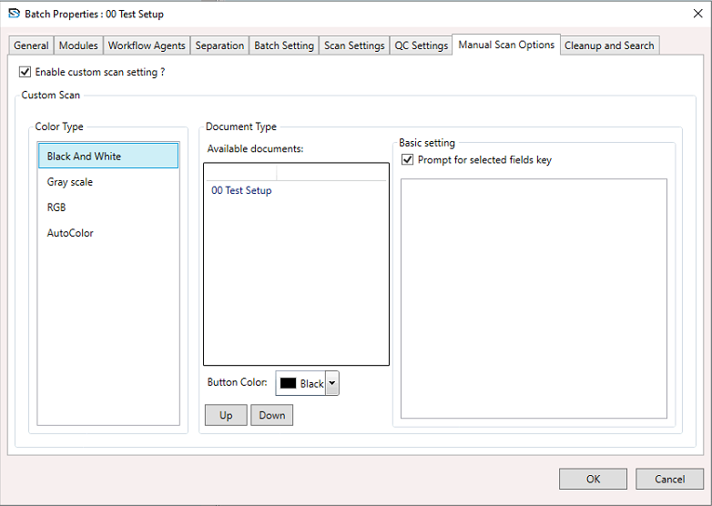 Admin Setup