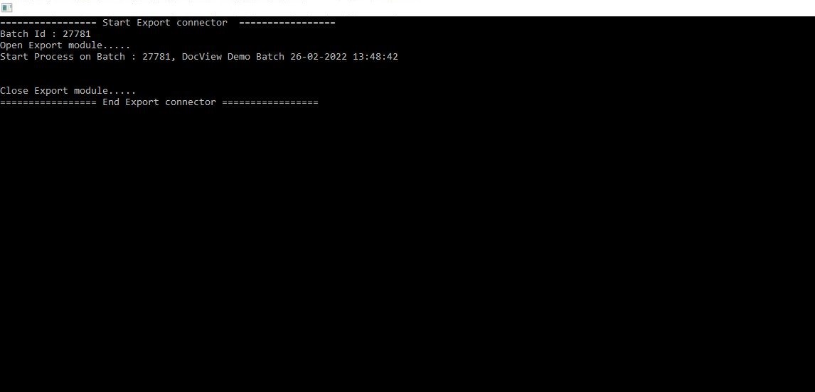 Export Module Overview